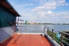 Lake side apartment for rent in Tay Ho with shared terrace